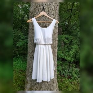 White Bridal Shower Dress Size 4/6